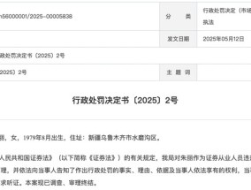 中银证券一员工违规炒股遭处罚，监管紧盯从业人员投资行为